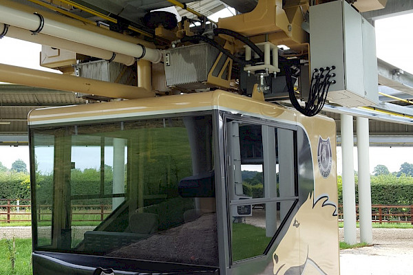 Automatisierte Trainingsanlage für Pferde