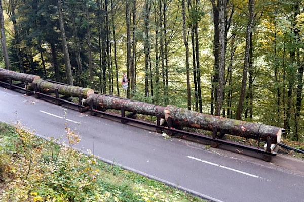 Sicherheitssystem für Leitplanken