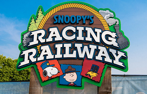 Snoopy‘s Racing Railway - just opened