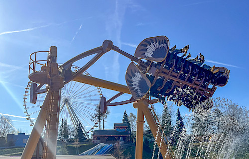 6 Wild Swings, 1 Blumenkarussell und 1 Family Spike Launch Coaster feiern in diesem Jahr Ihre Eröffnung